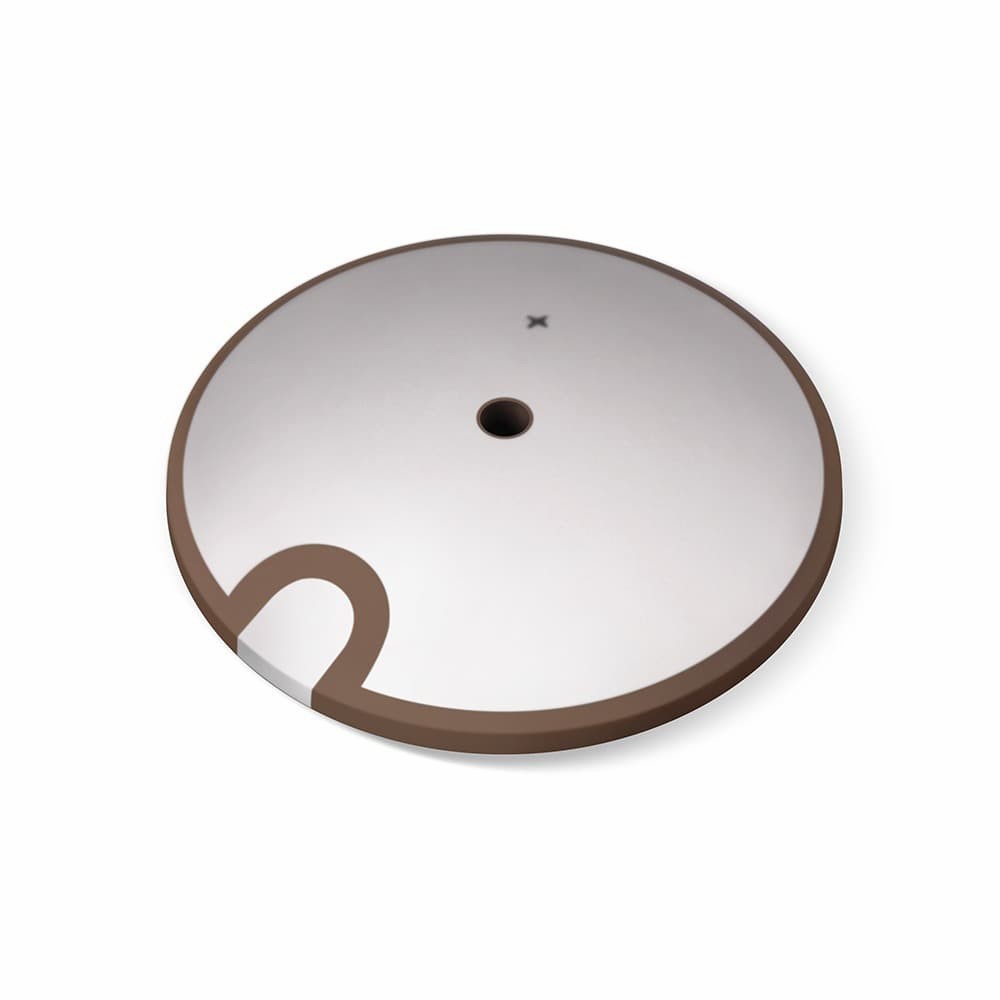 Ø50×840kHz SR: 52.58 Center Hole Ø3.6 P82 Negative-to-Positive Wrap-Around Edge Margin 1.5mm