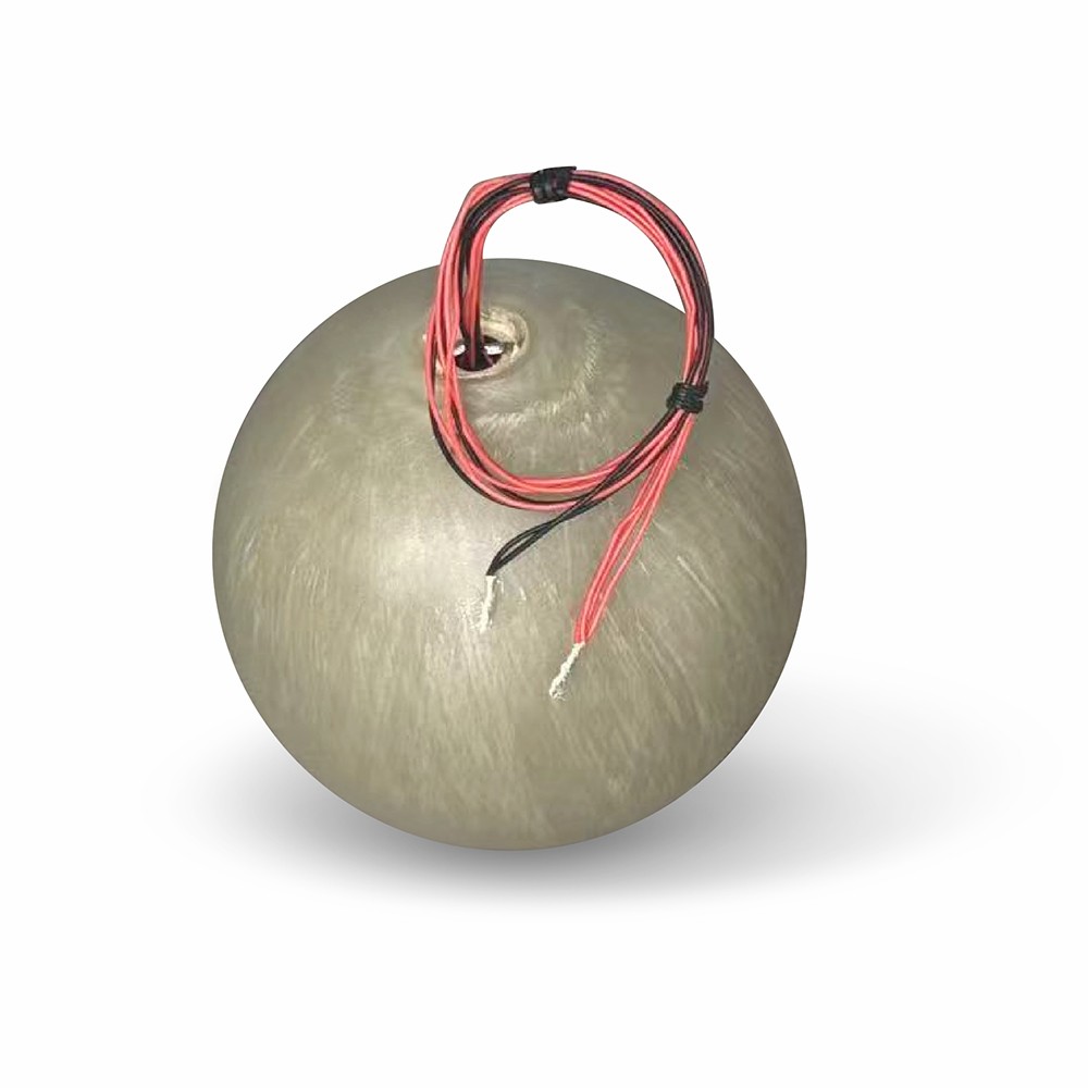 Thick-Wall Fiberglass-Reinforced Piezoelectric Ceramic Spherical Transducer